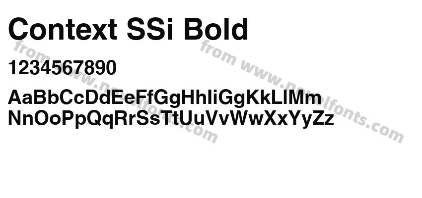 Context SSi BoldPreview