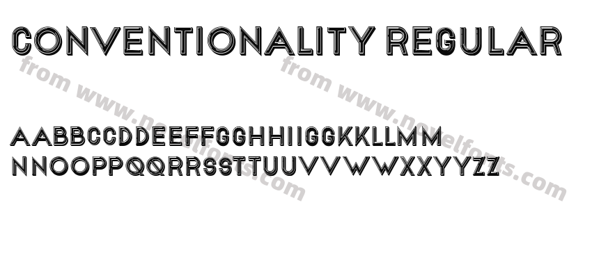 Conventionality RegularPreview