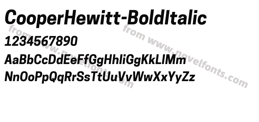 CooperHewitt-BoldItalicPreview