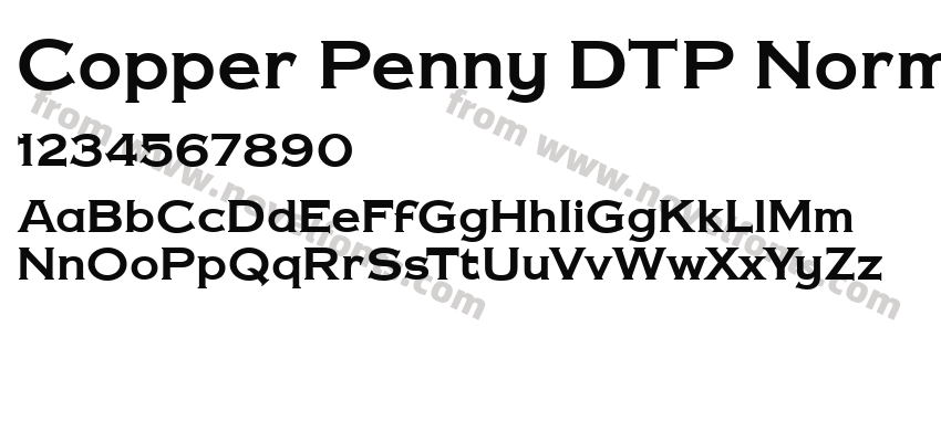 Copper Penny DTP NormalPreview