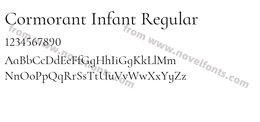 Cormorant Infant RegularPreview