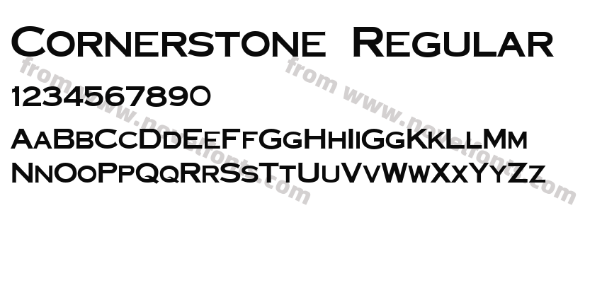 Cornerstone RegularPreview