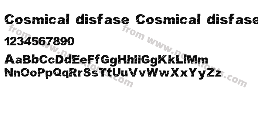 Cosmical disfase Cosmical disfasePreview