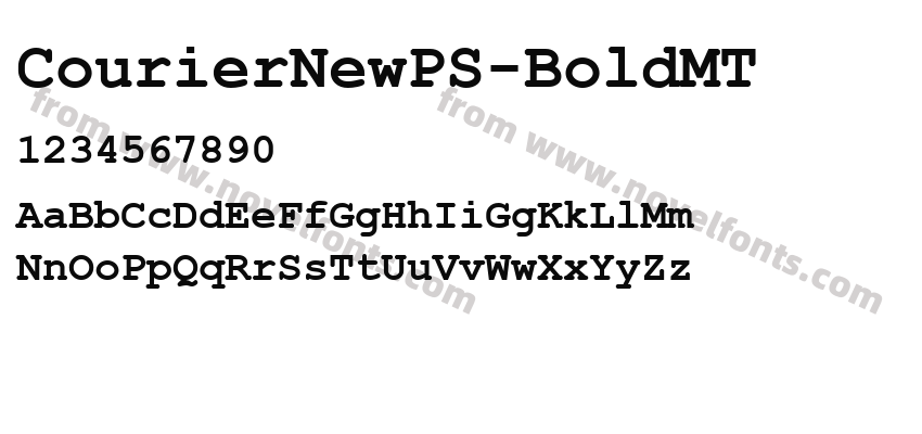 CourierNewPS-BoldMTPreview