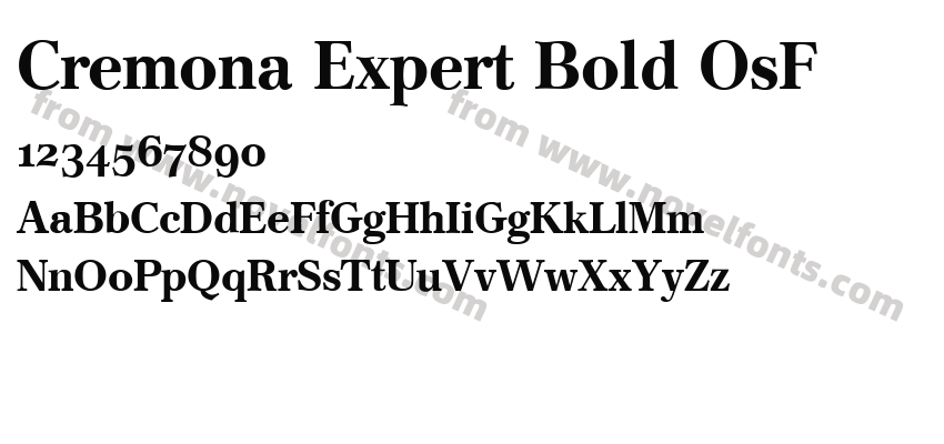 Cremona Expert Bold OsFPreview