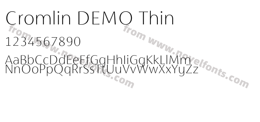 Cromlin DEMO ThinPreview