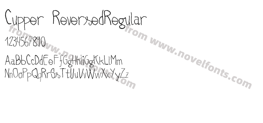 Cupper ReversedRegularPreview