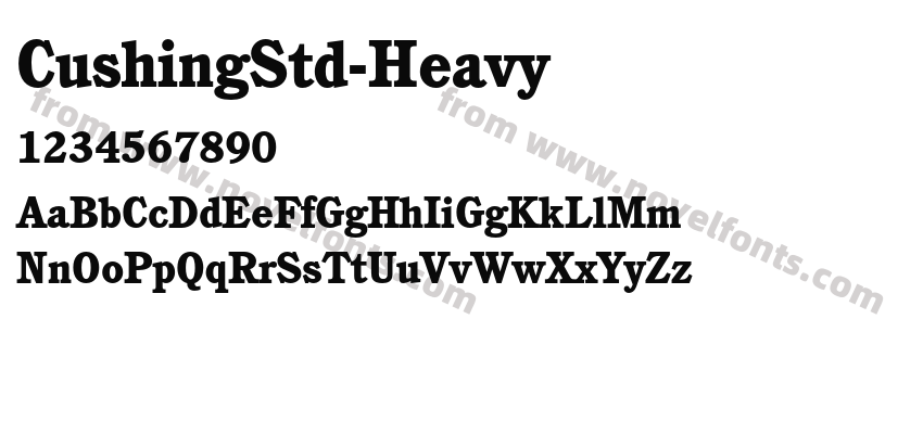 CushingStd-HeavyPreview