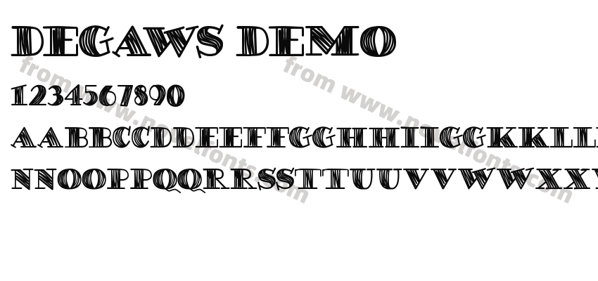 DEGAWS DemoPreview