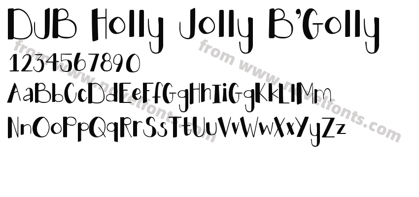 DJB Holly Jolly B'GollyPreview