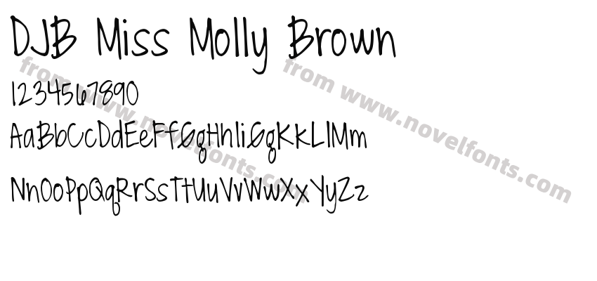 DJB Miss Molly BrownPreview