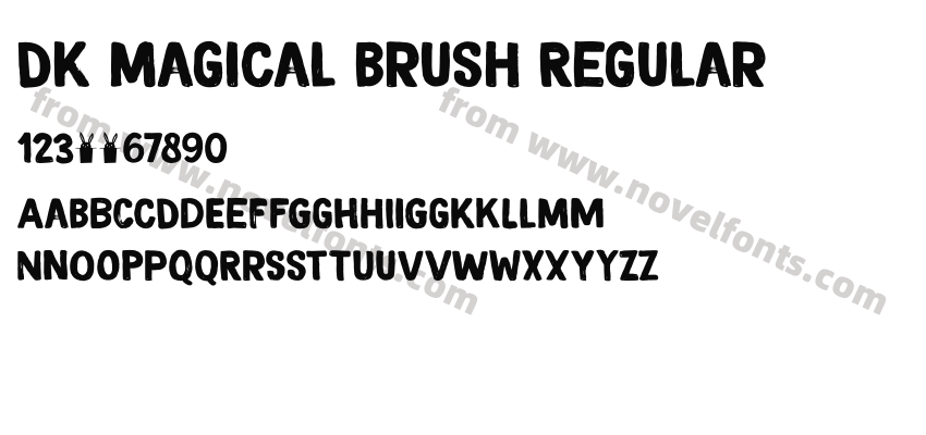 DK Magical Brush RegularPreview