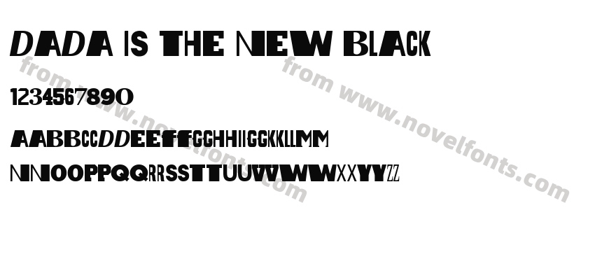 Dada is the new BlackPreview