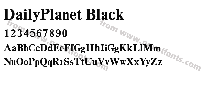 DailyPlanet BlackPreview