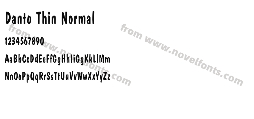 Danto Thin NormalPreview