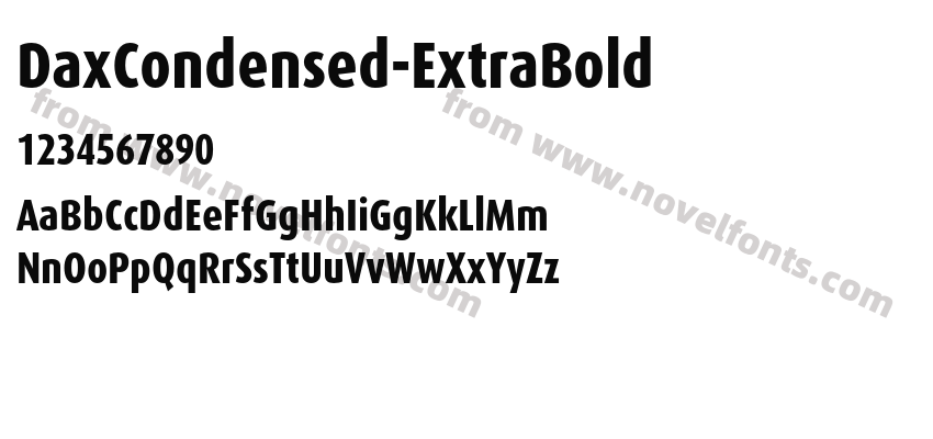 DaxCondensed-ExtraBoldPreview