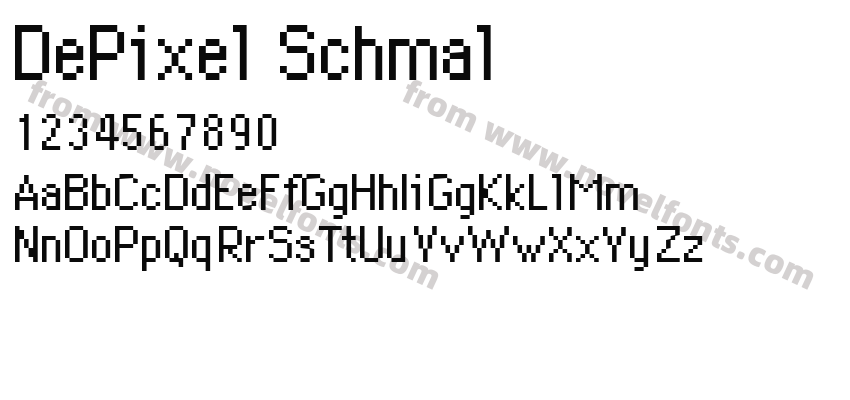 DePixel SchmalPreview