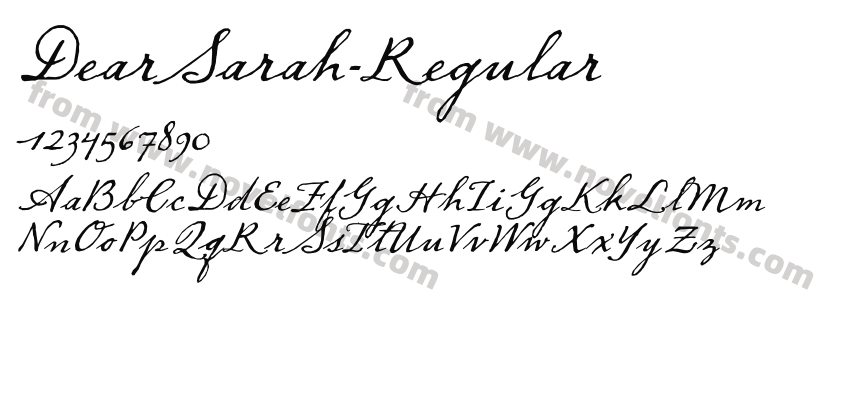 DearSarah-RegularPreview