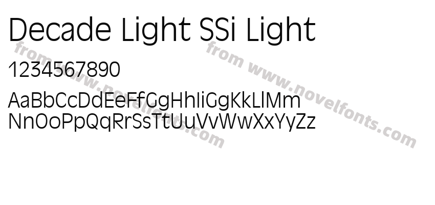 Decade Light SSi LightPreview