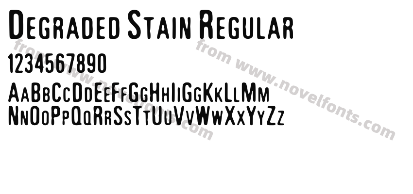 Degraded Stain RegularPreview