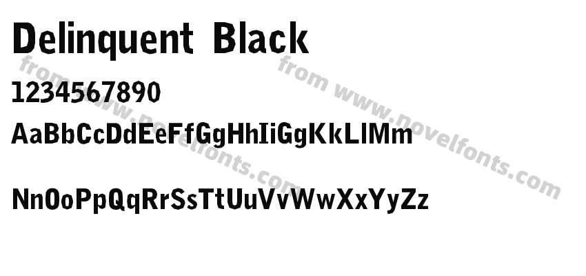 Delinquent BlackPreview