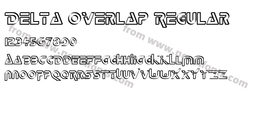 Delta Overlap RegularPreview