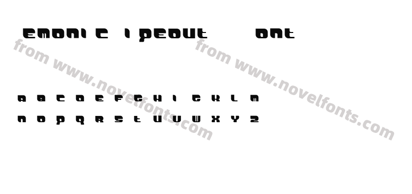 DemonicWipeoutXLFontPreview