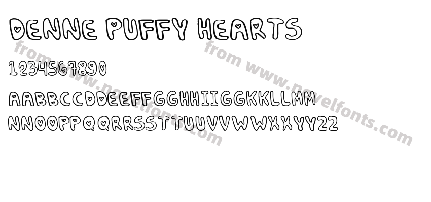 Denne Puffy-HeartsPreview