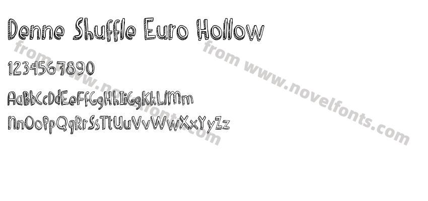 Denne Shuffle Euro HollowPreview