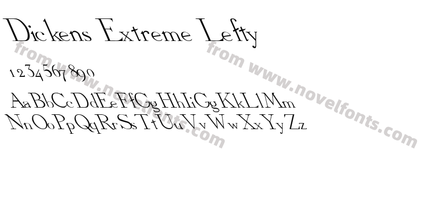 Dickens Extreme LeftyPreview