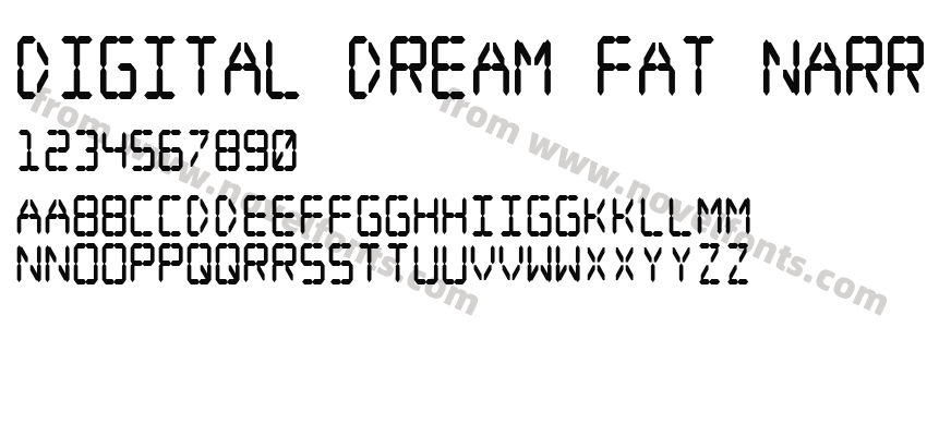 Digital dream Fat NarrowPreview