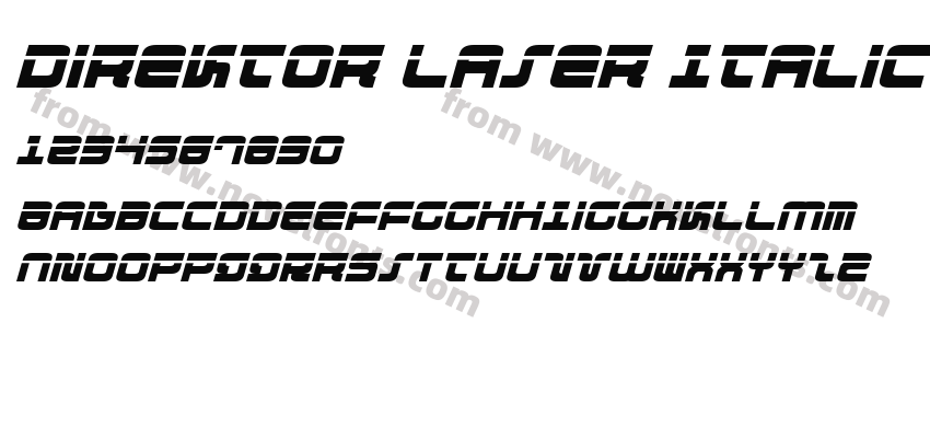 Direktor Laser ItalicPreview