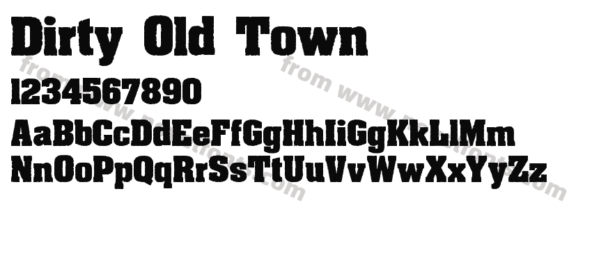 Dirty Old TownPreview