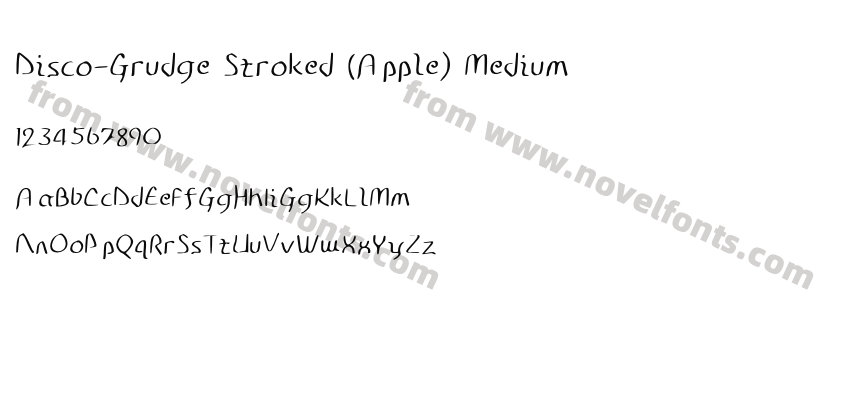 Disco-Grudge Stroked (Apple) MediumPreview