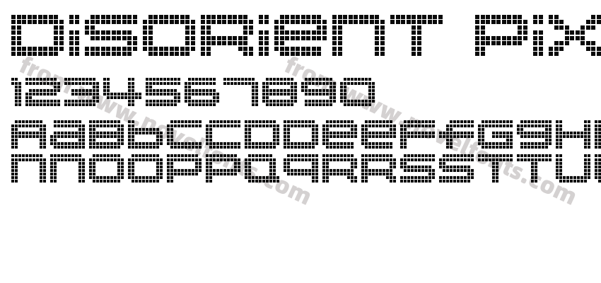 Disorient Pixels RegularPreview