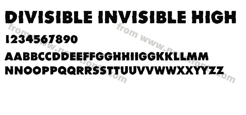 Divisible Invisible HighPreview