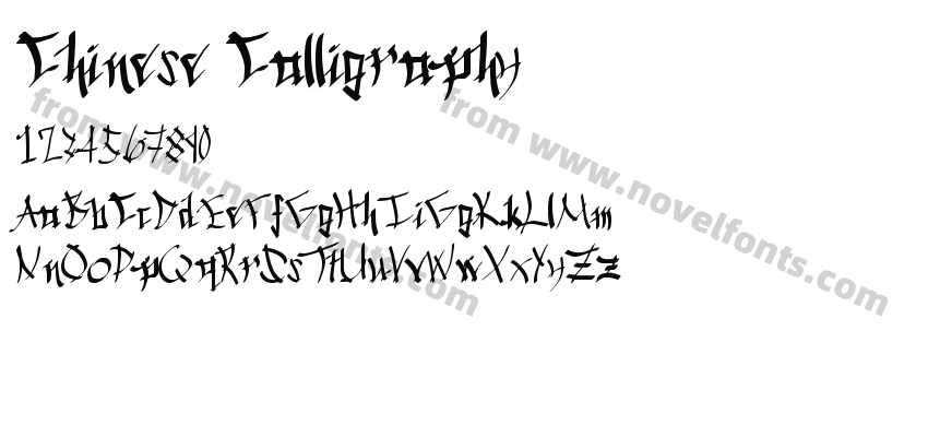 Chinese CalligraphyPreview