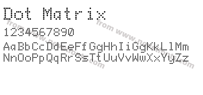 Dot MatrixPreview