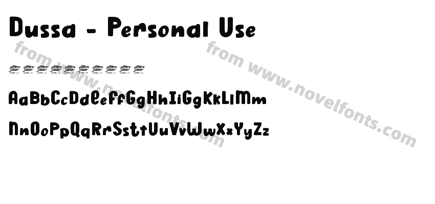 Dussa - Personal UsePreview