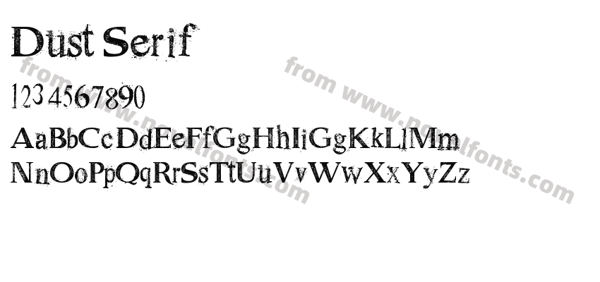 Dust SerifPreview