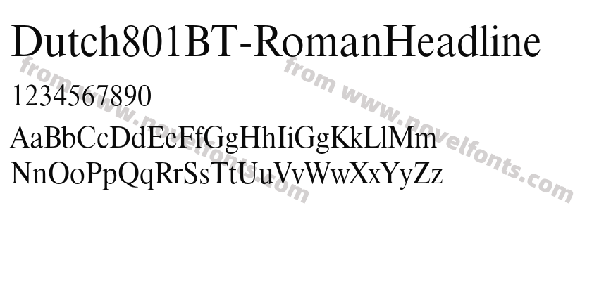 Dutch801BT-RomanHeadlinePreview