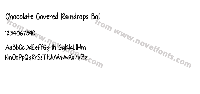 Chocolate Covered Raindrops BolPreview