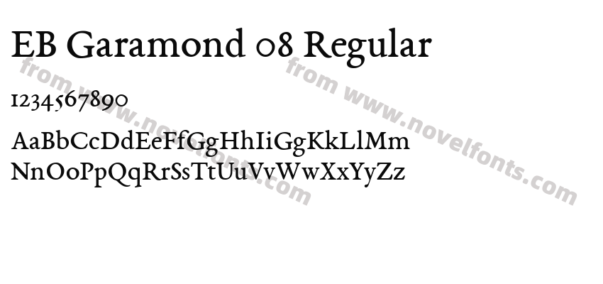 EB Garamond 08 RegularPreview