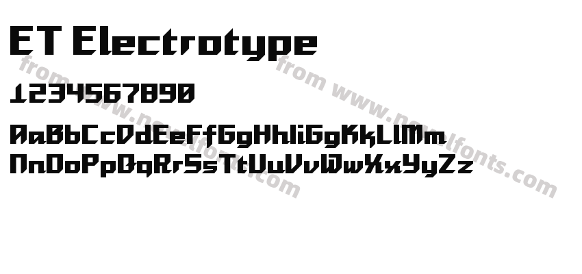 ET ElectrotypePreview