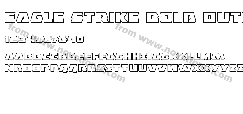 Eagle Strike Bold OutlinePreview