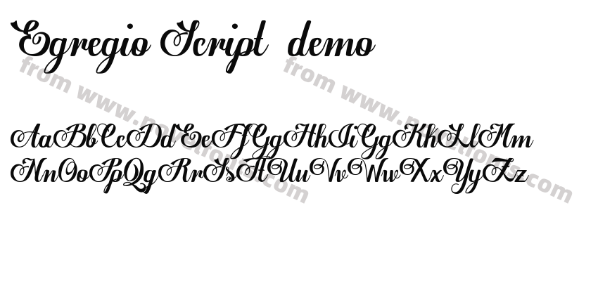 Egregio Script_demoPreview