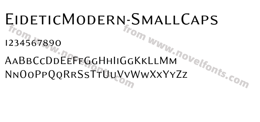 EideticModern-SmallCapsPreview