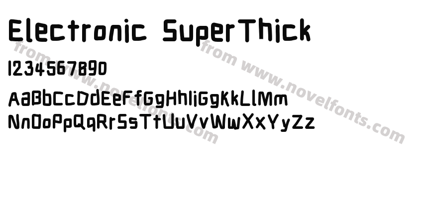 Electronic SuperThickPreview