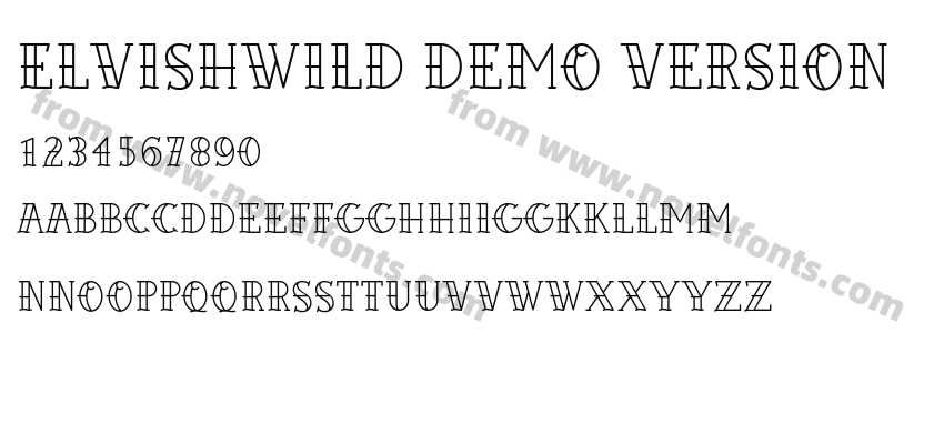 Elvishwild Demo VersionPreview
