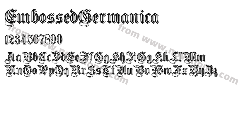 EmbossedGermanicaPreview